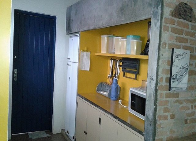 geladeira e microondas