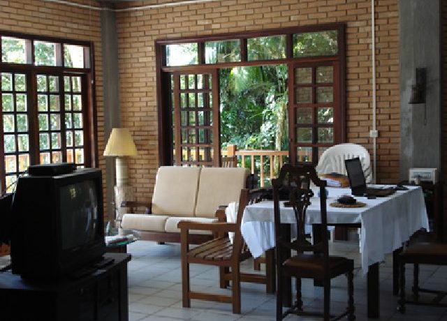 sala de estar e jantar