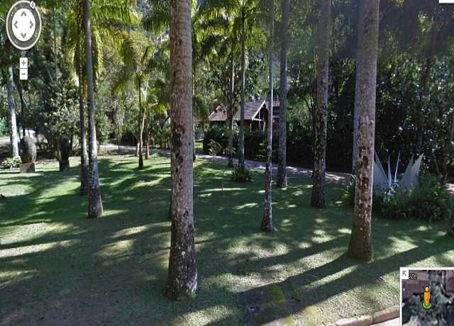 Casa vista pelo google maps