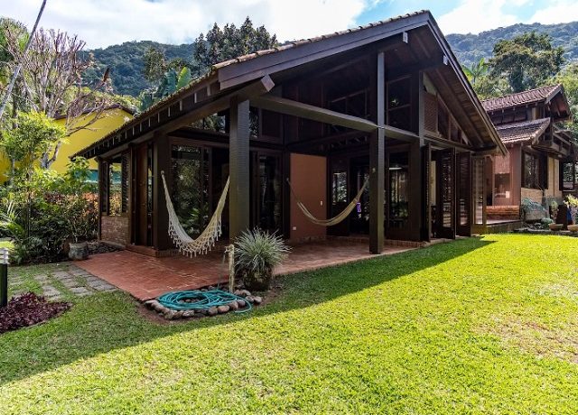 Varanda sala estar e jantar