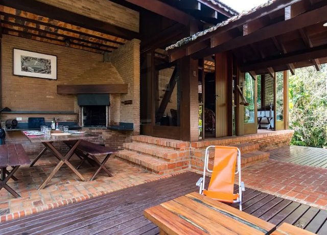 churrasqueira e varanda interna